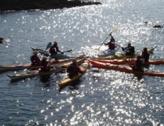  Salida en kayak en grupo 
